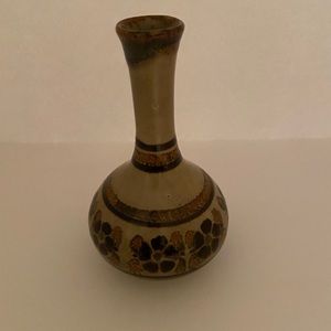 Carlos Villanueva Mexican Pottery Vase -Signed